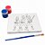 AL069 - Lembrancinha Kit Pintura com Sacolinha Personalizada - Tema Power Rangers - Imagem 3
