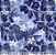 Tecido Tricoline Flores e Folhas Azul - Imagem 1