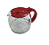 Jarra Vidro Cafeteira Mondial Dolce Arome Inox 32x Vermelha - Imagem 2