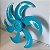 Hélice Ventilador Mondial 6 Pás 40cm Azul - Imagem 1