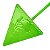 Chumbada Triângulo com Haste e Argola Verde - 80g - Imagem 2