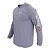 Camiseta Fishing co. Zíper ML Masculina Cinza Clean - Imagem 2