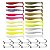 Kit Shad Sashimi 60 Heckmann com Jig Head e Estojo - Imagem 3