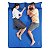 Isolante Auto Inflável Naturehike Mat com Travesseiro Casal - Azul - Imagem 2