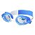 Oculos de Natação Infantil Coral - Azul/Branco - Imagem 1