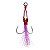 Anzol Suporte Hook Penacho Rosa - Imagem 1