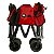 Carrinho Dobrável NTK Transport - Vermelho - Imagem 6