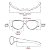 Óculos Polarizado Saint Fishing 1001 - Black - Imagem 4