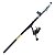 Kit de Pesca PB Leaf Molinete 800 + Vara 2.40m - Imagem 1