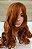 Wig Da Bela Da Fera Personagem Cosplay Castanha Cacheada 75cm - Imagem 1