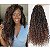 Cabelo Lady Faux Locs para Crochet Braid Twist Torcido com pontas onduladas - Imagem 1