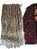 Cabelo Lady Faux Locs para Crochet Braid Twist Torcido com pontas onduladas - Imagem 6