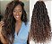 Cabelo Lady Faux Locs para Crochet Braid Twist Torcido com pontas onduladas - Imagem 5