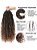 Cabelo Lady Faux Locs para Crochet Braid Twist Torcido com pontas onduladas - Imagem 4