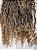 Cabelo Lady Faux Locs para Crochet Braid Twist Torcido com pontas onduladas - Imagem 2