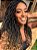 Cabelo Goddess Faux Locs para Crochet Braid twist torcido com pontas penteadas - Imagem 1