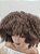 Peruca Curta de cabelo volumoso sintético cacheada - Imagem 4
