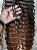 Cabelo para croche braid em Fibra Deep Water Wave Toque suave cor 1B/30 - Imagem 2