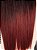 Cabelo Fibra Sintética Modelo Natural Yaki cor Ombre Marsala 1B/BUG# Para Entrelaçamento ou confecção de perucas - Imagem 2