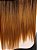Cabelo Fibra Sintética Modelo Natural Yaki cor Ombre Pontas Mel 1B/30# Para Entrelaçamento ou confecção de perucas - Imagem 2