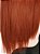 Cabelo Fibra Sintética Modelo Natural Yaki cor Ferrugem 350# Para Entrelaçamento ou confecção de perucas - Imagem 2