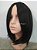 Peruca Chanel C/ Repartição Fixa no Meio cor Preta - Imagem 4