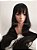 Peruca Lisa C/ Franja cor preta 1# - Imagem 2