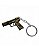 Chaveiro Pistola - Dourado - Imagem 1