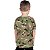 Camiseta Infantil Soldier Kids Camuflada Multicam Bélica - Imagem 3