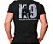 Camiseta Militar Estampada K9 Police Preta - Atack - Imagem 1