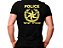 Camiseta Militar Estampada Police Preta - Atack - Imagem 1