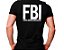 Camiseta Militar Estampada FBI Preta - Atack - Imagem 1