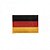 Patch Bordado Com Fecho De Contato Bandeira Alemanha - Imagem 1