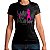 Camiseta Feminina Baby Look Lute como uma Mulher - Preta - Imagem 1