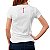 Camiseta Feminina T-Shirt Lute como uma Mulher - Branca - Imagem 2