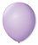 Balão Látex Liso Lilás Baby - 50 Unidades - Imagem 1
