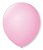 Balão Látex Liso Rosa Baby - 50 Unidades - Imagem 1