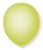 Balão Látex Neon nº 9 Amarelo - 25 Unidades - Imagem 1