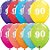 Balão QUALATEX 90 Anos - Cores Sortidas - 06 UNIDADES - Imagem 1