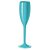 Taça Champagne Acrílico 140ml Azul New Wave - 5 Unidades - Imagem 1