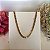 Choker Malha Folheado em Ouro 18k - Imagem 3