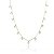 Choker Cristais Ponto Luz folheado em ouro 18k - Imagem 1