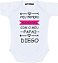 Roupa De Bebê Body para Bebe Personalizado Meu Primeiro Dia Dos Pais Com Meu Papai