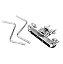 Mini Rack Torelli 2 Hastes Cromado