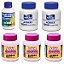 Kit Pintura Artesanato c/ Tinta PVA Rosa Bebê + Base Acrílica + Verniz