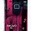 Caderno Round 6 Espiral 1m 80 folhas Capa Dura Capa Soldado Tilibra Universitário Escolar Série Netflix