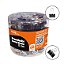 Prendedor Binder 15mm Metal Clips Pote 60 unidades para Escritório Escolas Arquivos Home Office