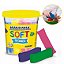 Massinha de Modelar Soft Pote com 5 Cores 325g Acrilex