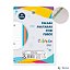 Bloco Folha para Fichário Caderno Argolado Refil 96 folhas 4 Furos Colorido Animativa