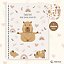Caderno Universitário Capivara Espiral 1 Matéria 80 Fls Capa Dura Capycuties São Domingos / Animativa